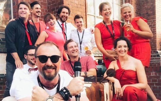 Corporate hot rod events